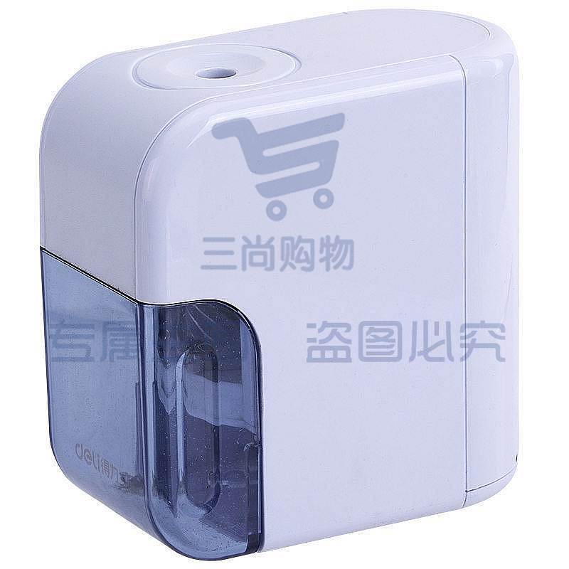 得力 0714 乐素系列电动削笔机 蓝色