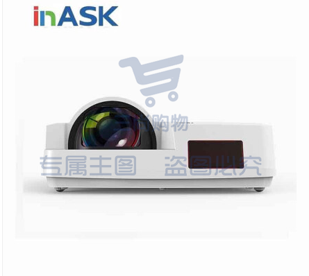英士(InASK)英士直投短焦系列投影机 教育培训白板助手 3600流明 SW360 WXGA