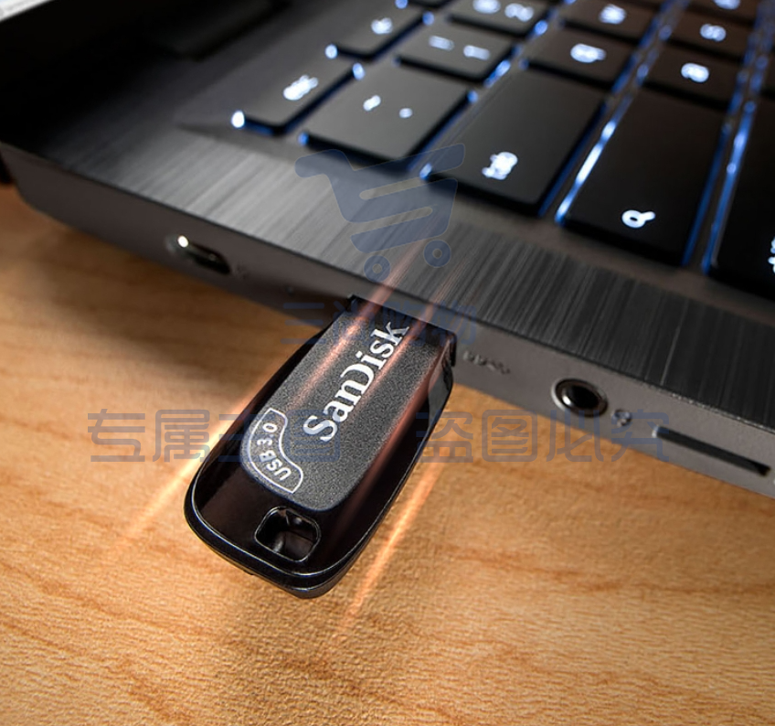 闪迪(SanDisk)128GB USB3.0 U盘 CZ410酷邃 商务办公优选 SKU：TK26191