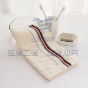 洁丽雅 素色缎档面巾 6638 70*34cm