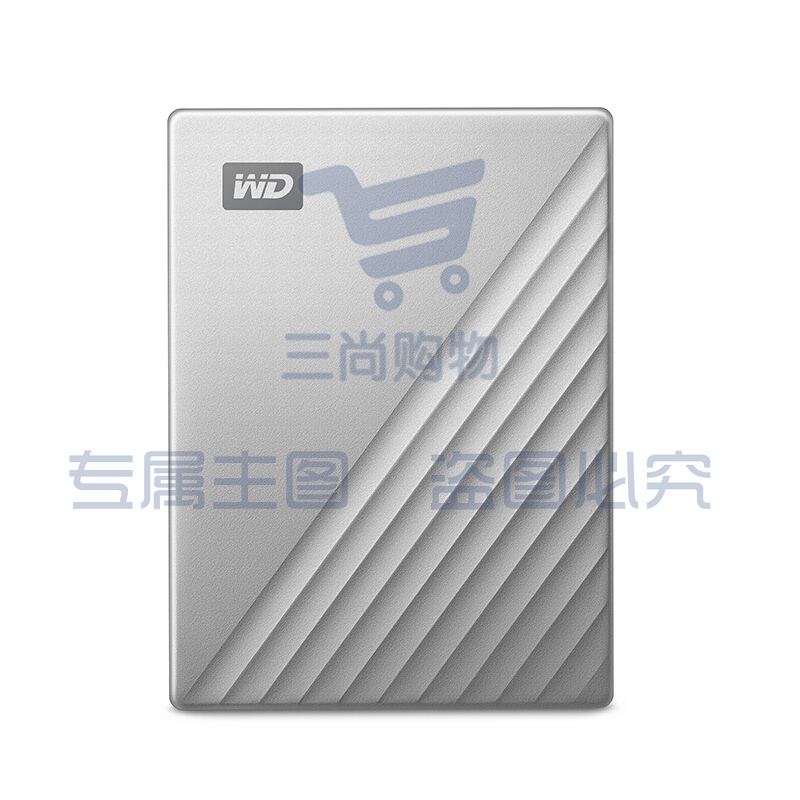 西部数据(WD) 4TB 移动硬盘 Type-C Ultra 2.5英寸 银色 WDBFTM0040BGD-CESN SKU：TK26658