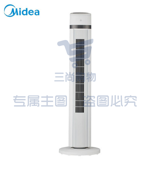 美的 (Midea)电风扇家用塔扇立式摇头定时落地扇无叶风扇 ZAE09MA