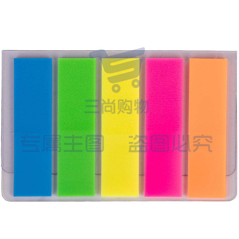 得力9063指示标签12*44mm(混)(袋)