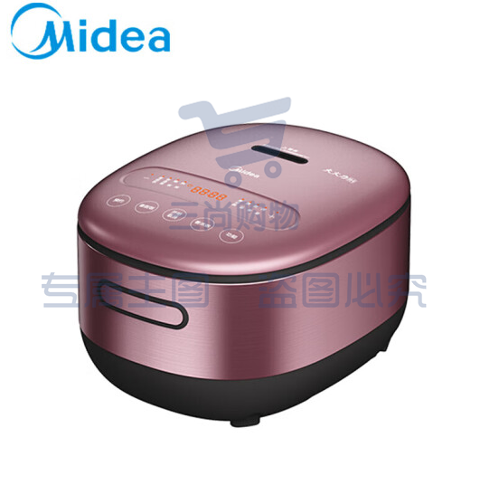 美的(Midea)IH电饭煲电磁煲电饭锅定时大火力多功能全智能4L大容量精铁釜(线下同款)MB-CFB4090H