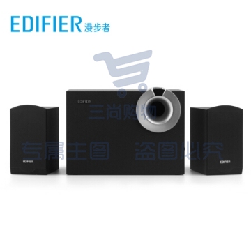 漫步者 (EDIFIER) R206BT 2.1多媒体蓝牙音箱 音响 电脑音箱 黑色