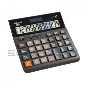 卡西欧 CASIO DH-14-WE 商务计算器 白色