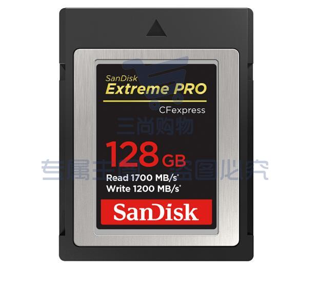 闪迪（SanDisk）128GB CF存储卡 4K 至尊超极速版内存卡