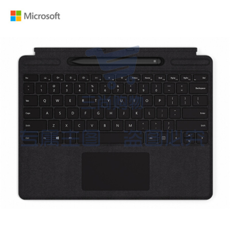微软 Surface Pro X 带超薄触控笔的特制版专业键盘盖