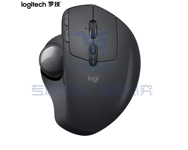 罗技（Logitech）MX ERGO 鼠标 无线蓝牙鼠标 办公鼠标