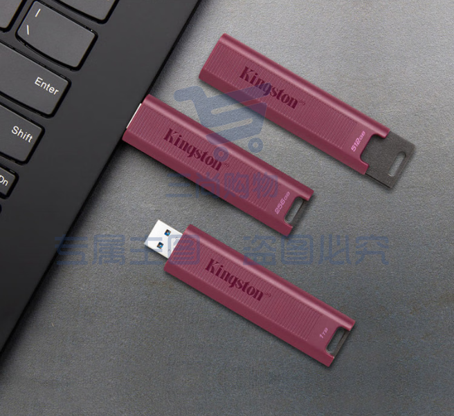 金士顿  256GB USB3.2 Type-A 超极速固态U盘 DTMAXA 读速高达1000MB/s 写速900MB/s SKU：TK29963