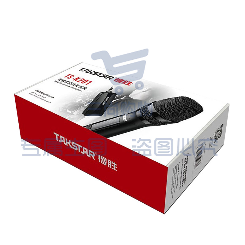 得胜 TAKSTAR TS-K201 无线麦克风 黑色 标配含接收器 计价单位:个