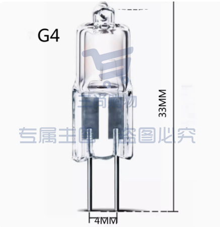 G4灯珠水晶灯吊灯灯泡10w20w  G5.3的220v35w小灯珠低压插泡灯高亮两脚小灯泡（10只）