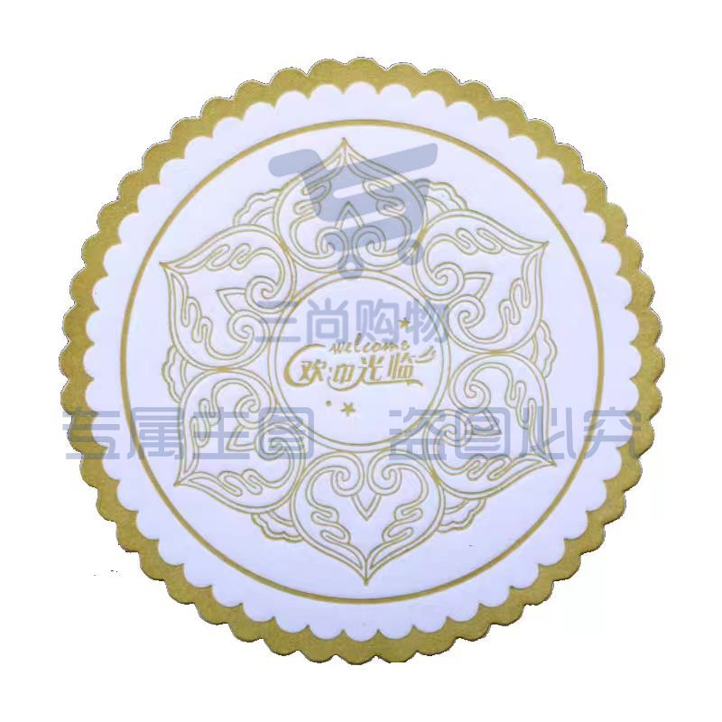 一次性杯垫250个/包（此价格为20包单价）可定制咨询客服