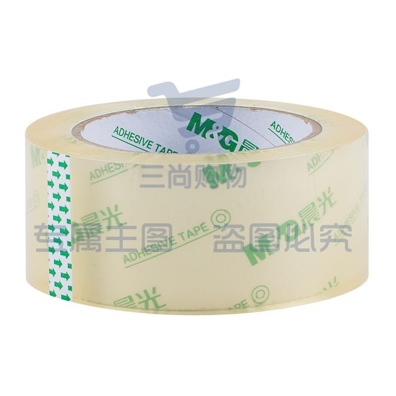 晨光(M&G)晨光普惠高透封箱胶带  高透明封箱胶布胶条 一筒6卷装 48mm*100y  AJD95797