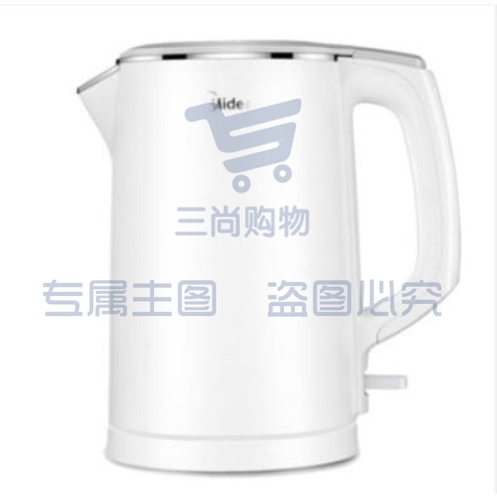 美的电水壶304不锈钢水壶开水壶暖水壶烧水壶电热水壶 双重防烫大容量 HJ1522 1.5升
