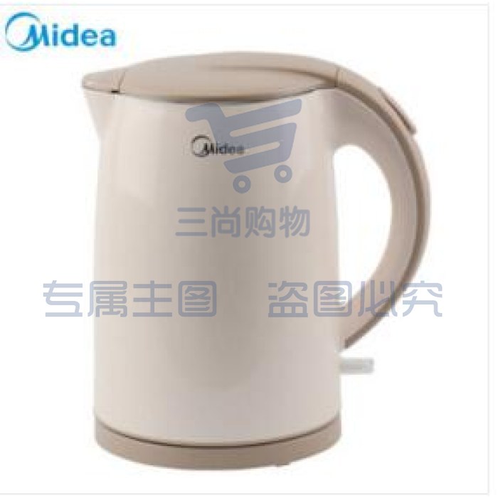 美的 (Midea)1.5L电水壶MK-H415E2j 双层防烫304不锈钢烧水壶