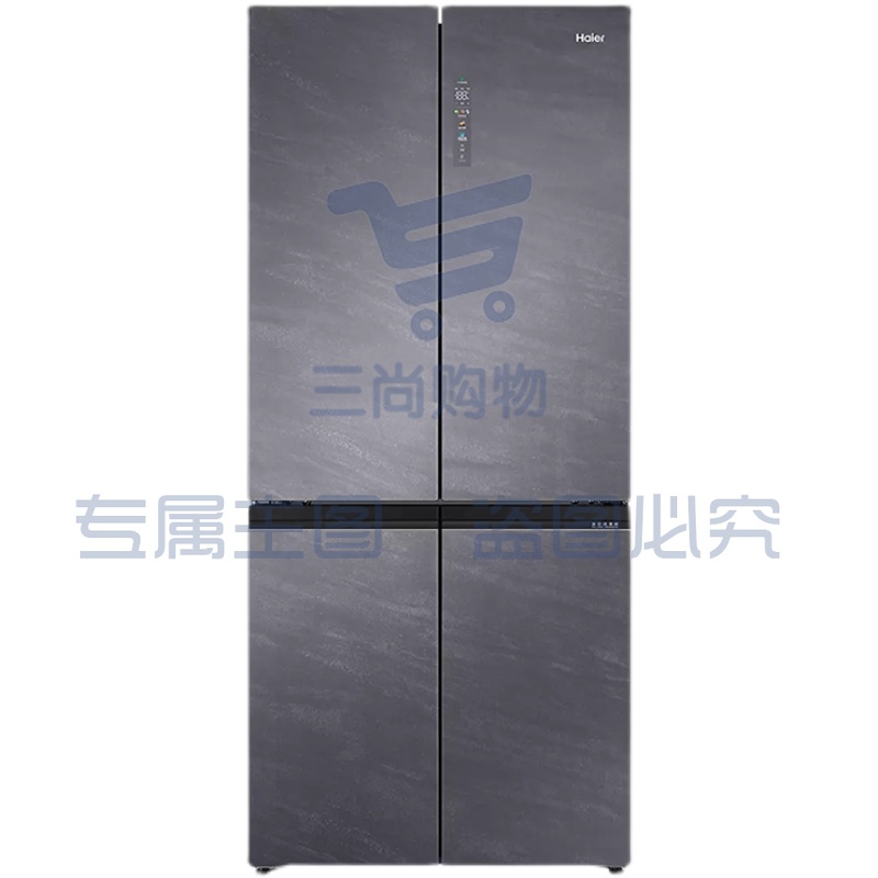 海尔512升风冷变频十字对开门冰箱BCD-512