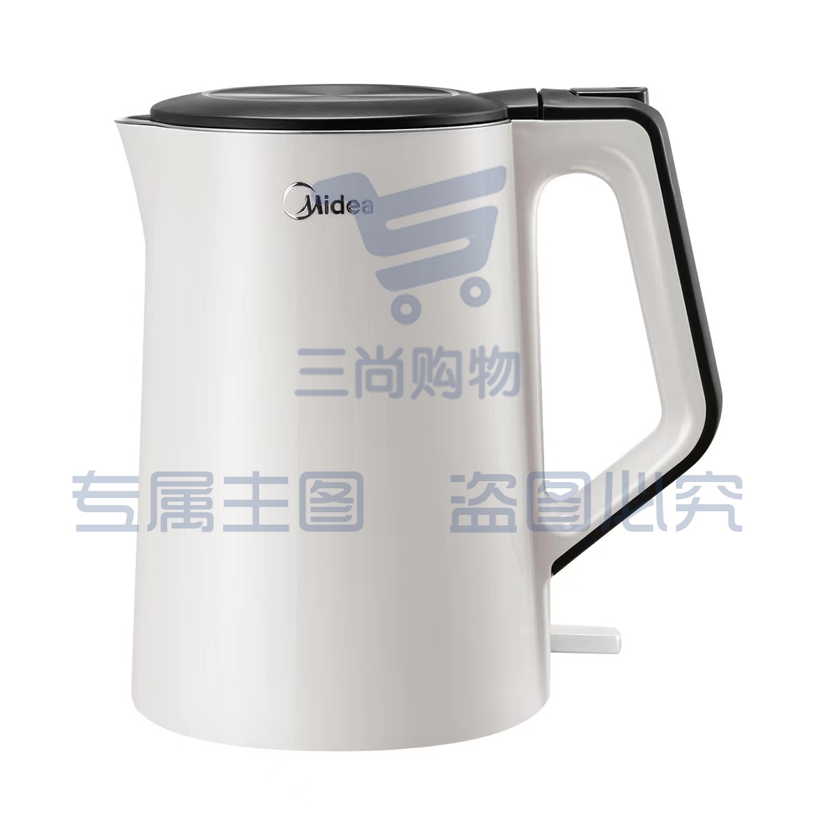 美的(Midea)MK-HJ1522  电水壶  304家用烧水壶  1.5L双层防烫  一体式无缝内胆  优质温控器 【白色】  TJHX04281647446641