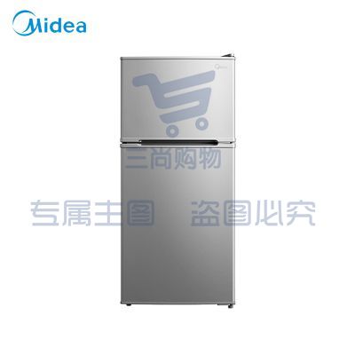 美的冰箱（Midea） 冰箱双开门冰箱迷你家用冰箱节能冰箱低音深冷速冻112升 BCD-112CM 