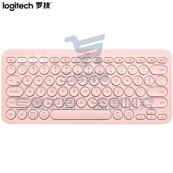 罗技（Logitech） K380 无线蓝牙键盘 茱萸粉