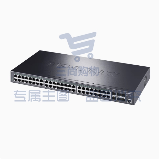 TP-LINK普联 核心交换机万兆上联三层网管TPLINK POE交换机TL-SH5654P