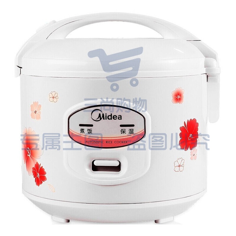 美的（Midea）电饭煲 4L机械式家用电饭锅 简单易用 合金内胆防刮耐磨MB-YJ408J