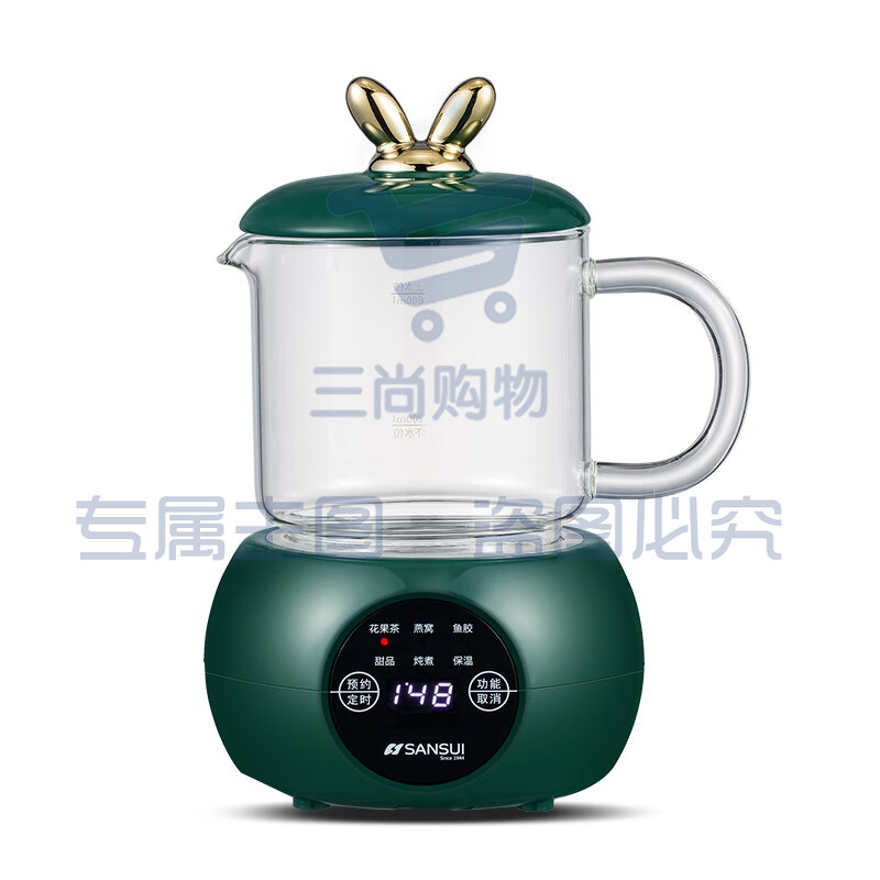 山水（SANSUI）电炖养生杯KT-920 （电脑款） 绿色