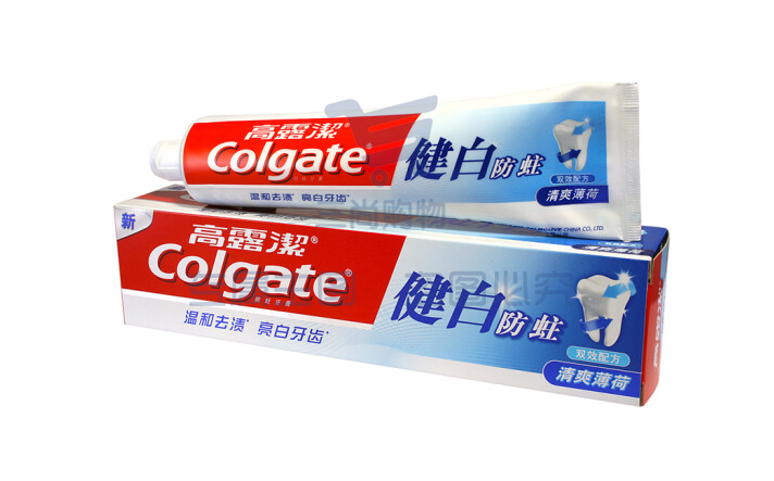 高露洁(Colgate)健白防蛀牙膏 200g