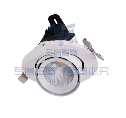 雷士(NVC)LED嵌入式翻转射灯筒灯NLED 622D 20W-开孔120MM-白光