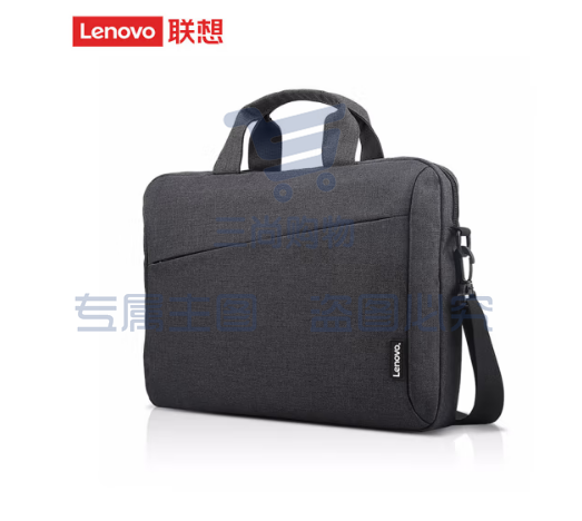 Lenovo/联想 T210原装电脑包单肩包 ThinkPad通用(14英寸-15.6英寸)笔记本手提包男女单肩斜跨 黑色