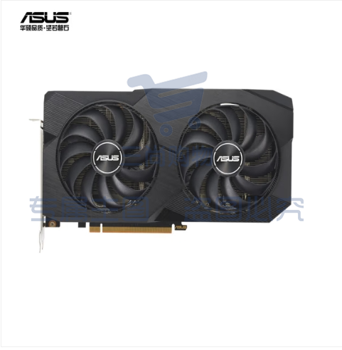 华硕 ASUS DUAL-RX6600-8G V2 AMD RADEON RX 6600 电竞游戏显卡