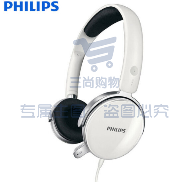 飞利浦(PHILIPS)SHM7110 游戏耳机耳麦(白)