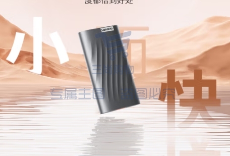 联想（Lenovo）1TB 移动固态硬盘（PSSD）Type-c USB 3.2 2000MB/s高速PSSD双接口 PS10 直连笔记本手机电脑