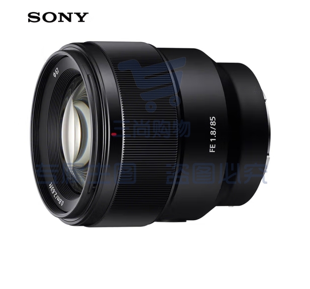 索尼（SONY）FE 85mm F1.8全画幅中远摄定焦微单相机镜头 E卡口  SEL85F18