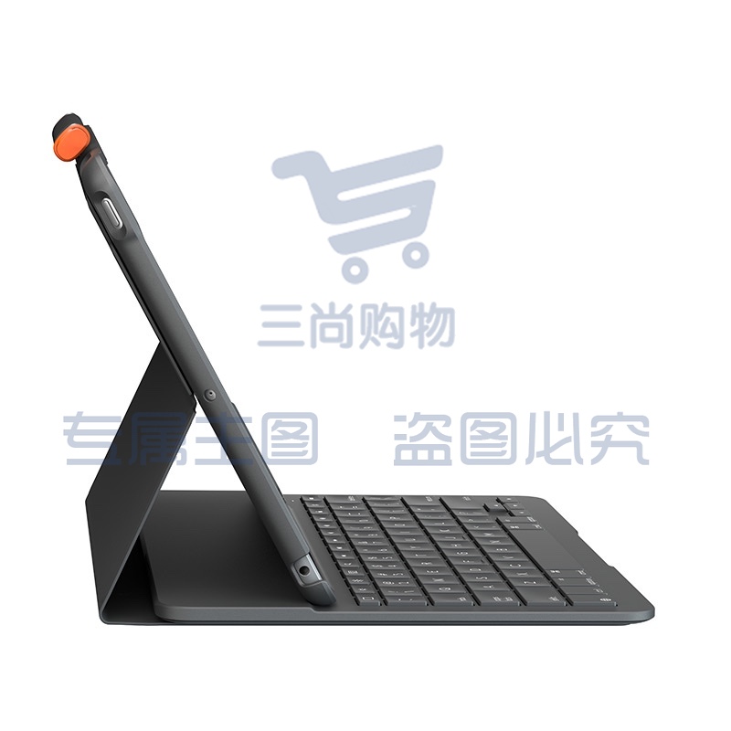 罗技（Logitech）ik1055BK 平板电脑键盘保护套 适用于iPad（第五六七八九代）