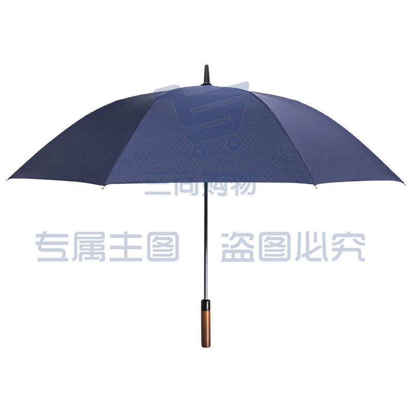 天堂雨伞直柄黑胶雨伞晴雨伞13037E寰宇天下紫色 直柄长杆