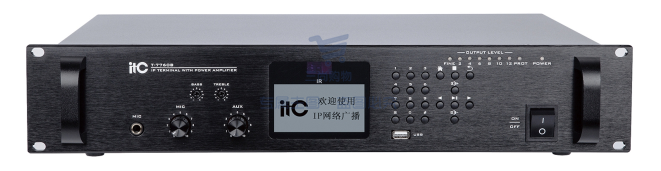 ITC  IP网络功放终端 T-7760B