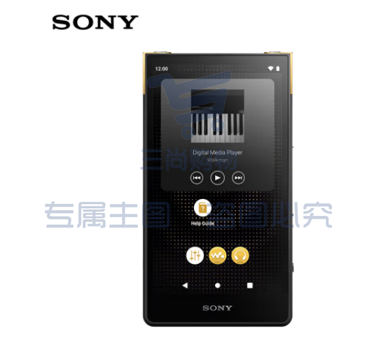 索尼（SONY）NW-ZX706 高解析度音乐播放器 Hi-Res Audio 5英寸 安卓流媒体 32G 黑色 