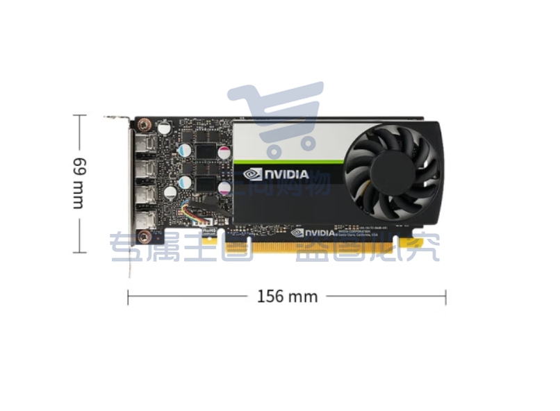 NVIDAI RTX T1000 8G 3D建模设计绘图台式机专业图形显卡 T1000 8G 工业包装