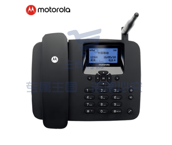 摩托罗拉（Motorola） FW400L 4G全网通 插卡电话机座机 电销无线移动办公家用固话 支持移动联通电信广电卡手机卡