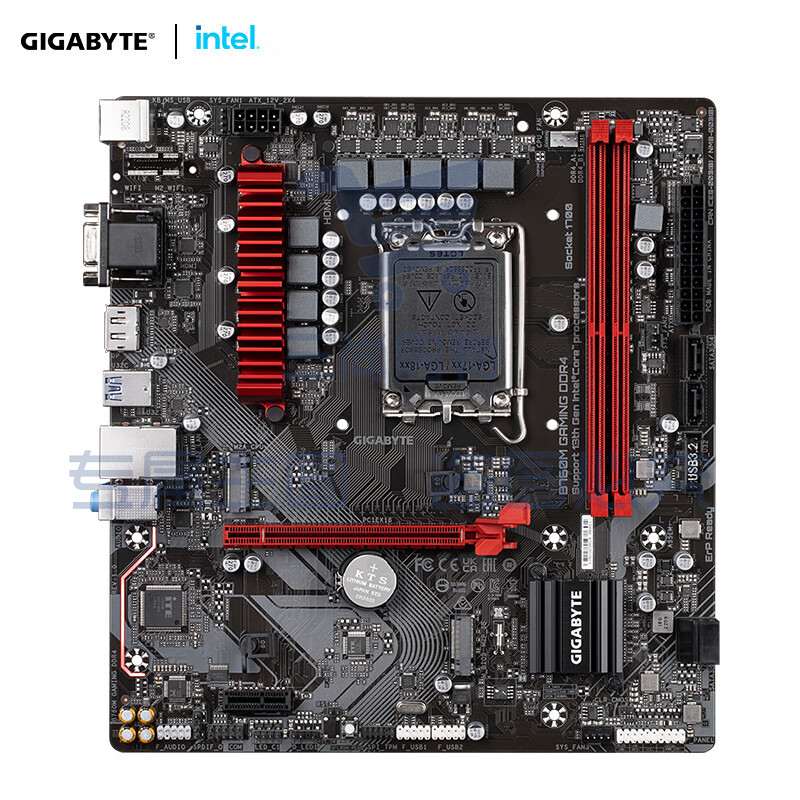 技嘉(GIGABYTE)魔鹰 B760M GAMING D4 主板支持CPU 1390013700KF Intel B760 LGA 1700