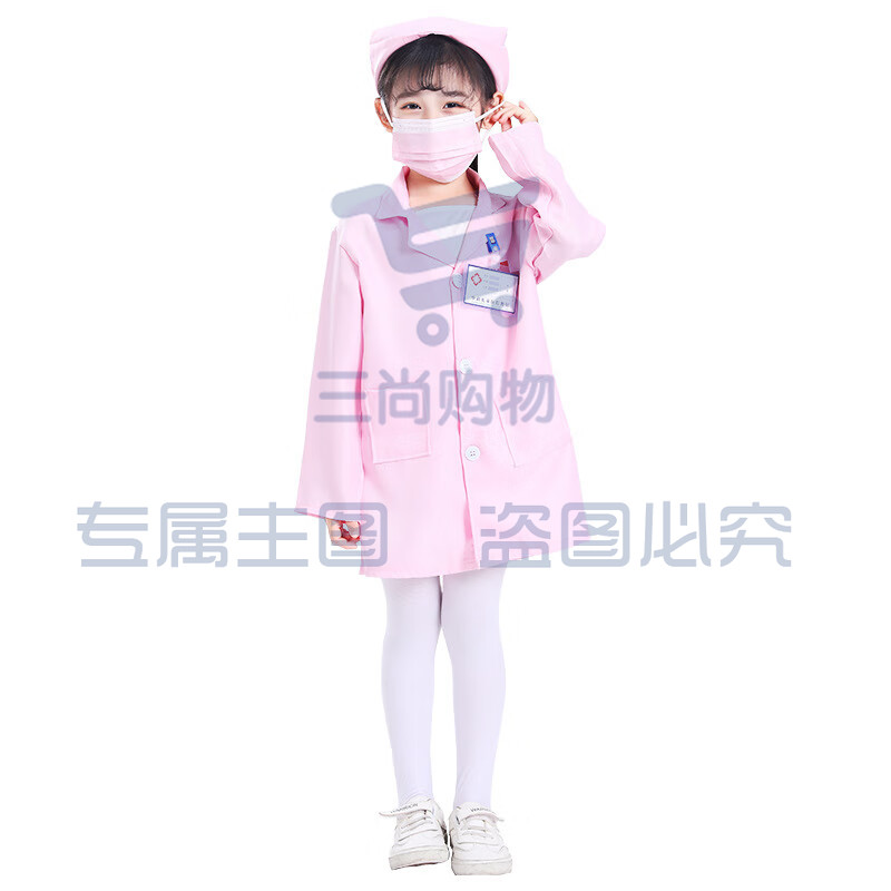儿童小护士服装 幼儿园角色扮演演出服