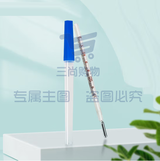 水银玻璃体温计  体温表