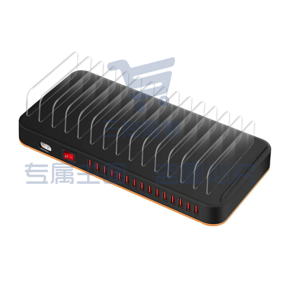 15口USB插座多口  通用充电器 智能排插 插线板全USB插排