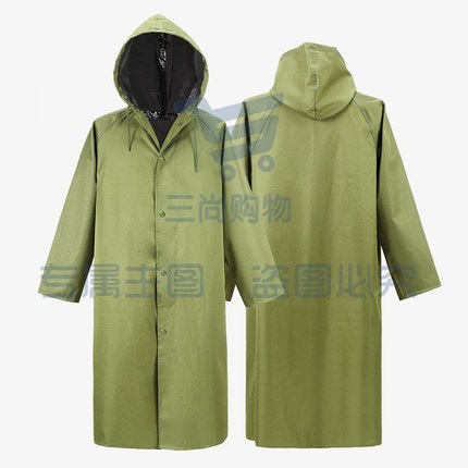 盛安  袍式雨衣  长披雨衣 180
