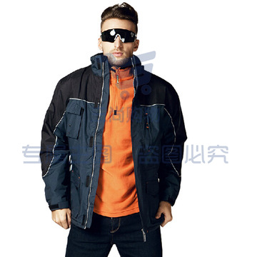代尔塔 405412 防雨防寒服 FINNMARK/XS 藏青色 10件/箱 防寒