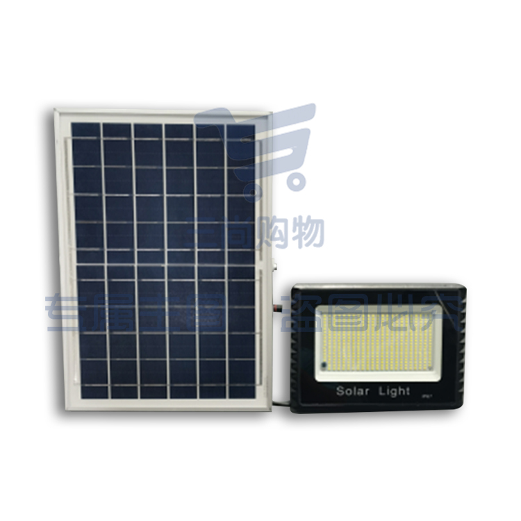 威诺华 100W 亮友太阳能投光灯 光控+时控+遥控 IP65 建议安装高度2.5-4m