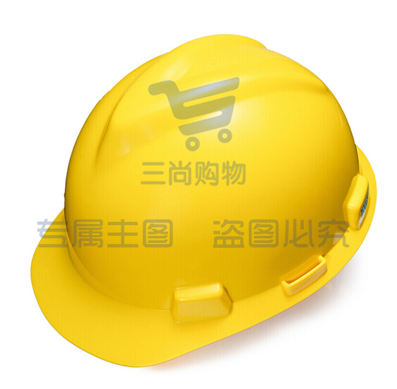 梅思安 V-Gard PE 标准型（黄色） 安全帽 10146459