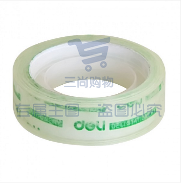 得力 30029 透明胶带12mm*18m 6卷/筒  单位：筒，10筒起售 230208104613