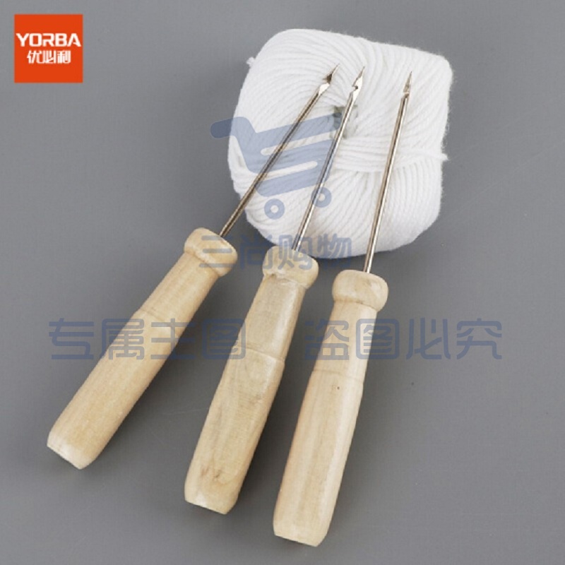  财务装订线勾针凭证线穿线装订锥子记账凭证针钩子 工具针9007 钻孔洞 3支装zhygh_361100018